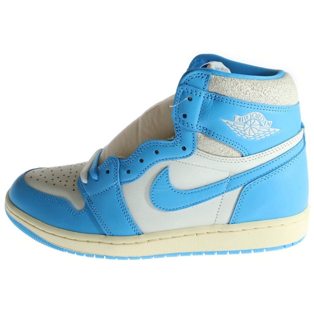 NIKE(ナイキ) AIR JORDAN 1 RETRO HIGH OG UNC REIMAGINED DZ5485-402 エアジョーダン1 レトロ リイマジンド ハイカットスニーカー ホワイト/ブルー US10/28cm