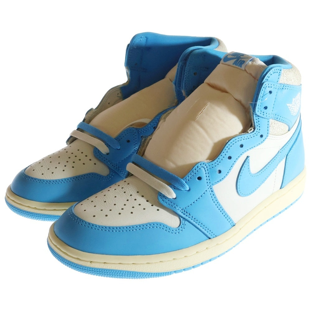 NIKE(ナイキ) AIR JORDAN 1 RETRO HIGH OG UNC REIMAGINED DZ5485-402 エアジョーダン1 レトロ リイマジンド ハイカットスニーカー ホワイト/ブルー US10/28cm