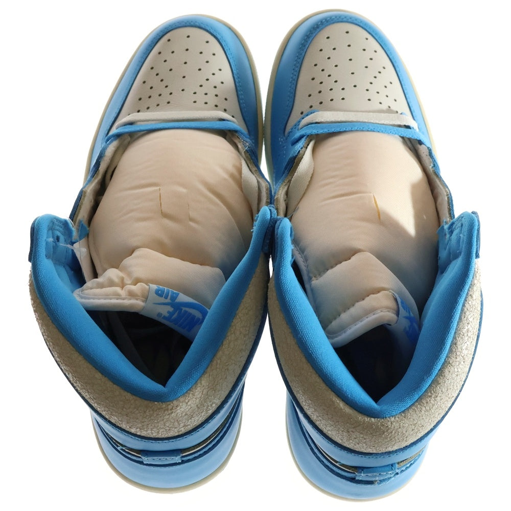 NIKE(ナイキ) AIR JORDAN 1 RETRO HIGH OG UNC REIMAGINED DZ5485-402 エアジョーダン1 レトロ リイマジンド ハイカットスニーカー ホワイト/ブルー US10/28cm