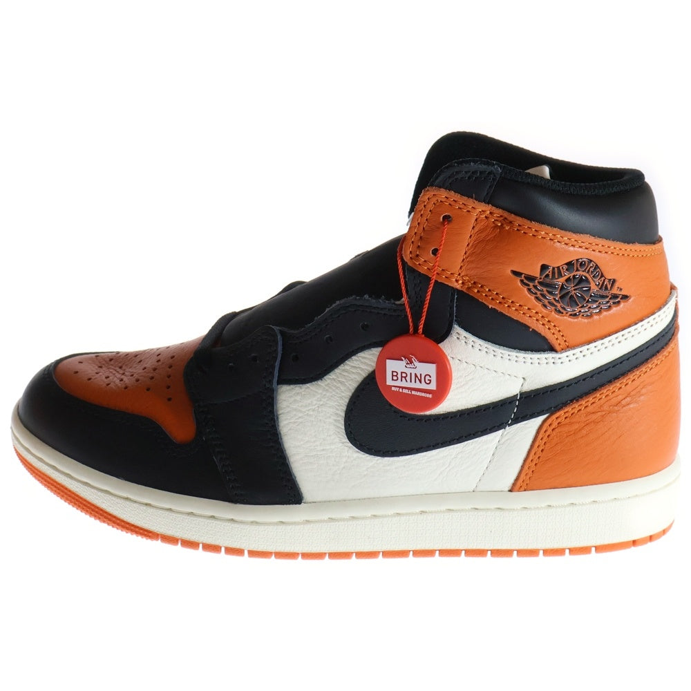 NIKE(ナイキ) AIR JORDAN 1 RETRO HIGH OG Shattered Backboard DZ5485-008 エア ジョーダン 1 レトロ シャッタードバックボード ハイカットスニーカー US9/27.0cm