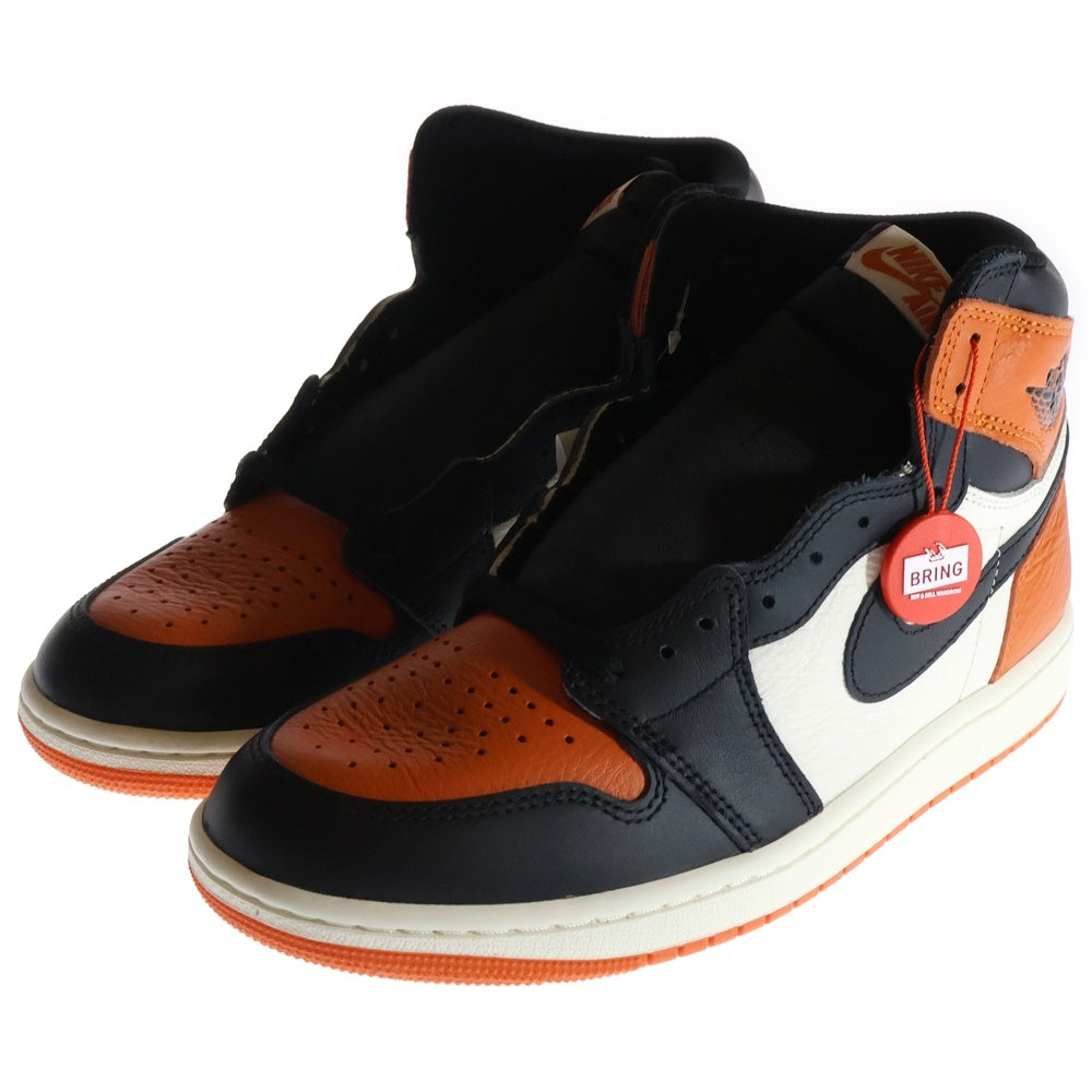 NIKE(ナイキ) AIR JORDAN 1 RETRO HIGH OG Shattered Backboard DZ5485-008 エア ジョーダン 1 レトロ シャッタードバックボード ハイカットスニーカー US9/27.0cm