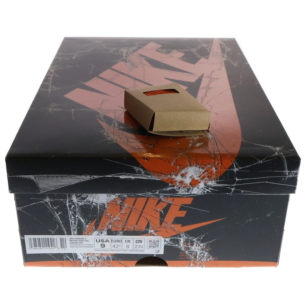 NIKE(ナイキ) AIR JORDAN 1 RETRO HIGH OG Shattered Backboard DZ5485-008 エア ジョーダン 1 レトロ シャッタードバックボード ハイカットスニーカー US9/27.0cm