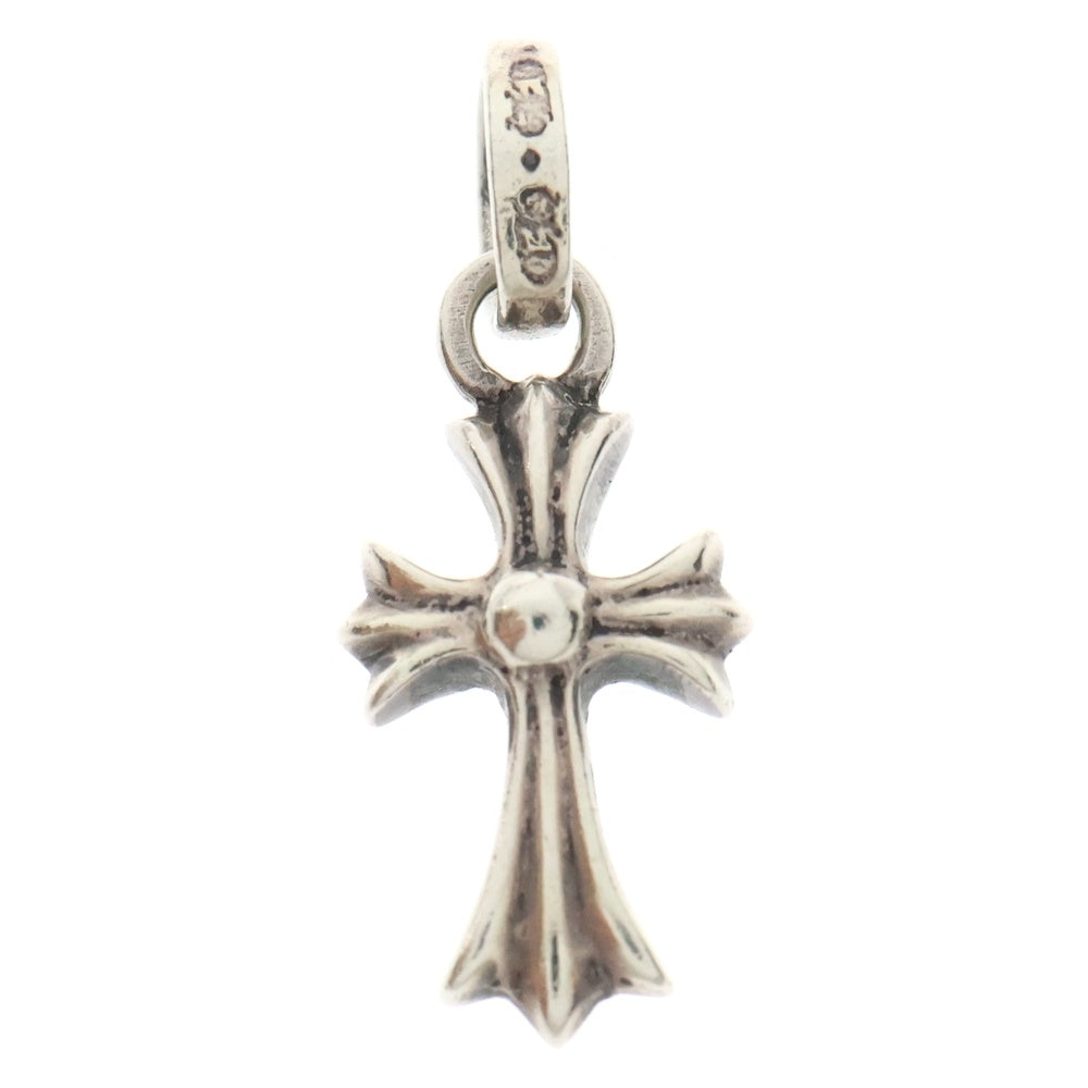 CHROME HEARTS(クロムハーツ) CRS BBYFAT P DMND ベイビーファットクロス PAVEダイヤ ペンダントトップ シルバー BCA234