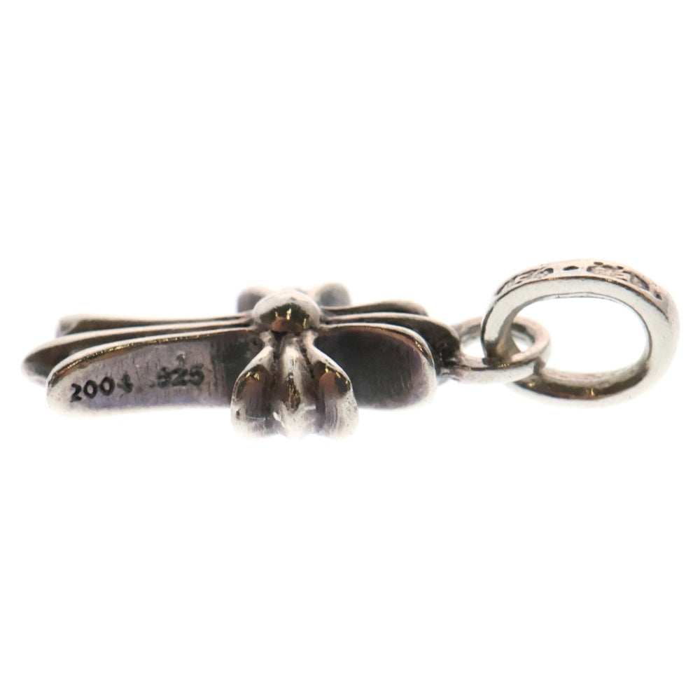 CHROME HEARTS(クロムハーツ) CRS BBYFAT P DMND ベイビーファットクロス PAVEダイヤ ペンダントトップ シルバー BCA234