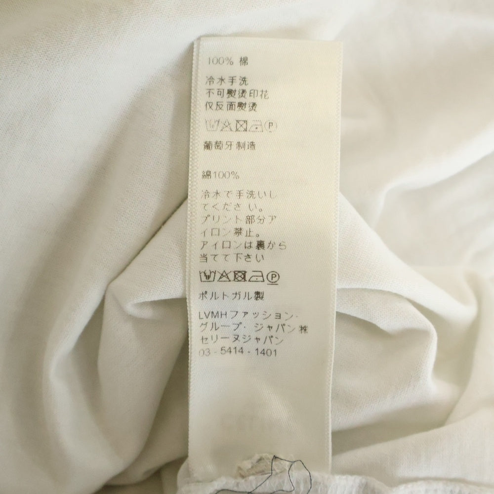 CELINE(セリーヌ) Logo T-Shirt ロゴプリント 半袖Tシャツ 半袖カットソー ホワイト