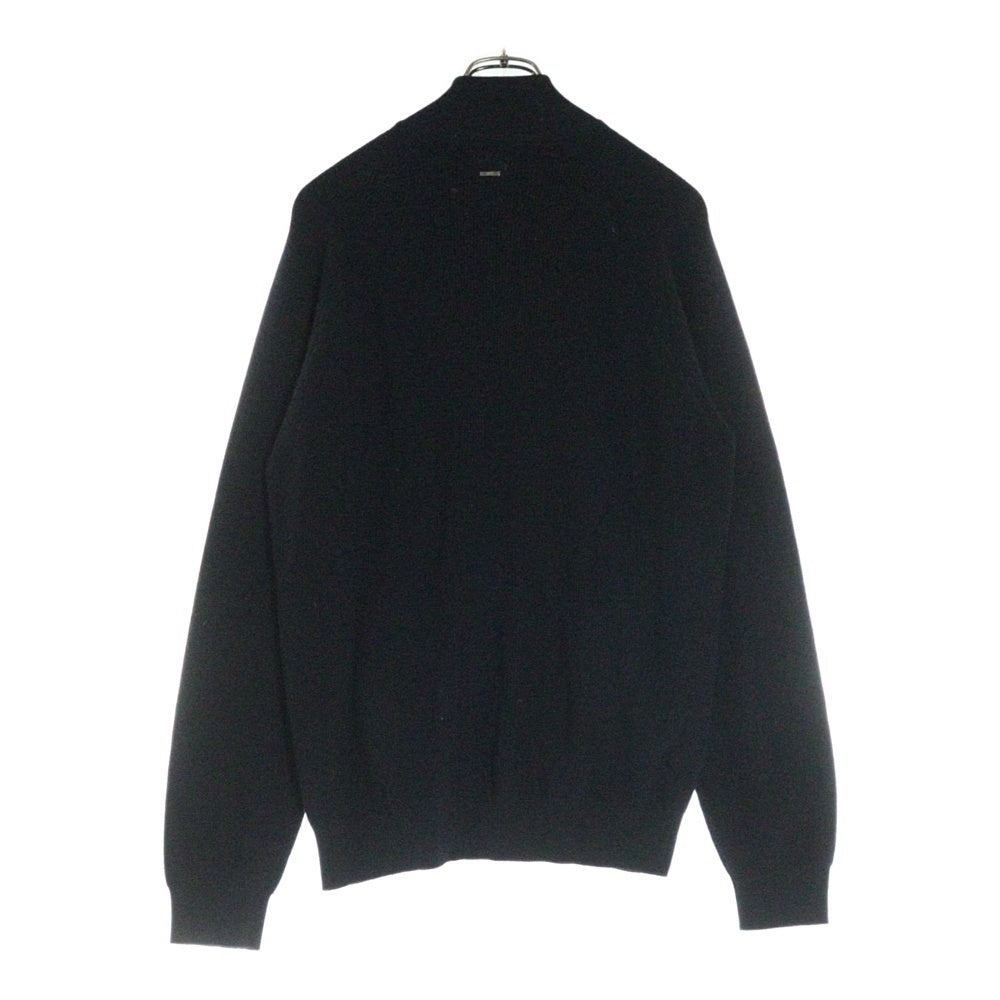LOUIS VUITTON(ルイヴィトン) 21SS ZIP UP KNIT JACKET ジップアップウールニットジャケット ブラック