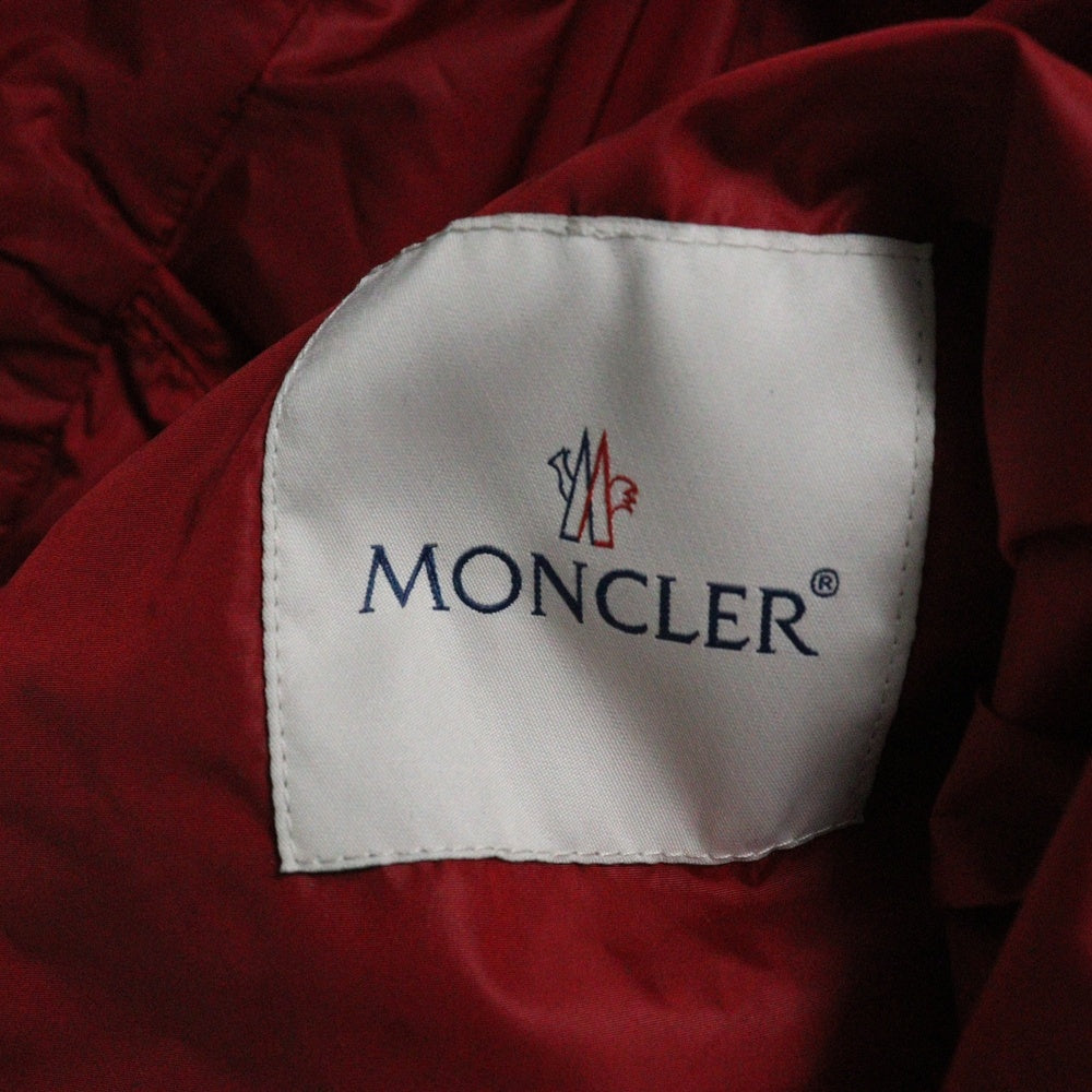 MONCLER(モンクレール) GRIMPEURS GIUBBOTTO Nylon Zip Jacket グリンパー ロゴワッペンナイロンジップジャケット レッド
