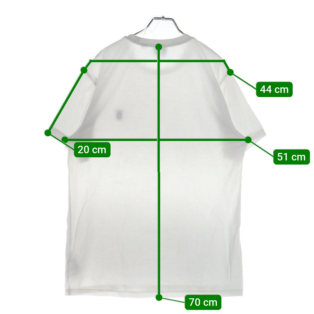 BURBERRY(バーバリー) MONOGRAM MOTIF COTTON TB LOGO 8014021 TBロゴ クルーネック半袖Tシャツカットソー ホワイト
