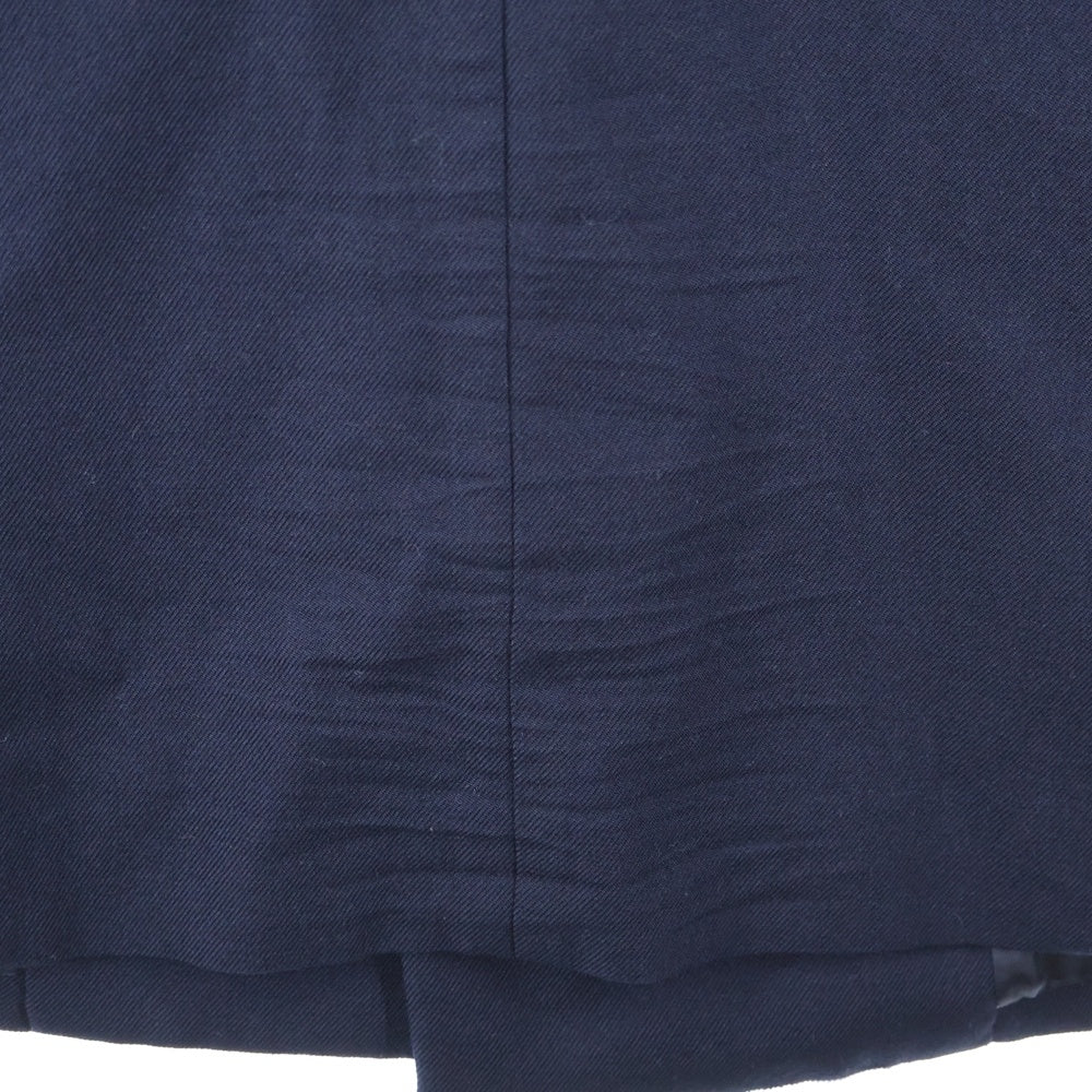 BALENCIAGA(バレンシアガ) 18AW アームロゴパッチウールダブルコート ネイビー 534053 TXI14