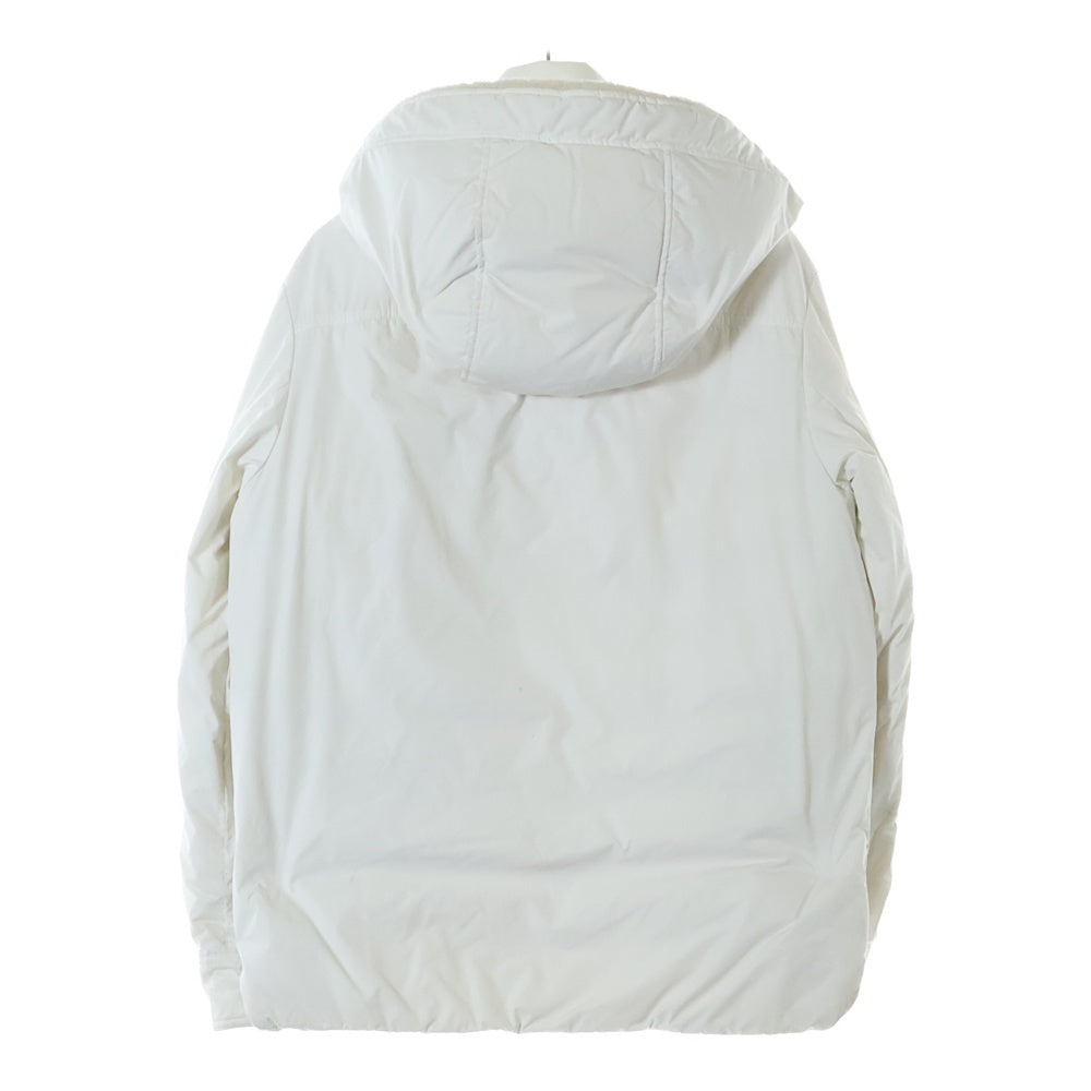 MONCLER(モンクレール) CORREZE ボアフーデッドダウンジャケット ホワイト I20911A00050