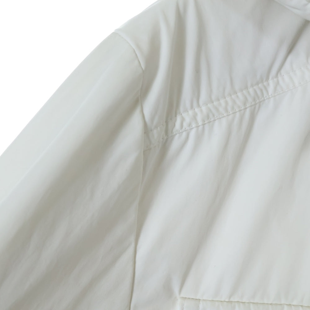 MONCLER(モンクレール) CORREZE ボアフーデッドダウンジャケット ホワイト I20911A00050