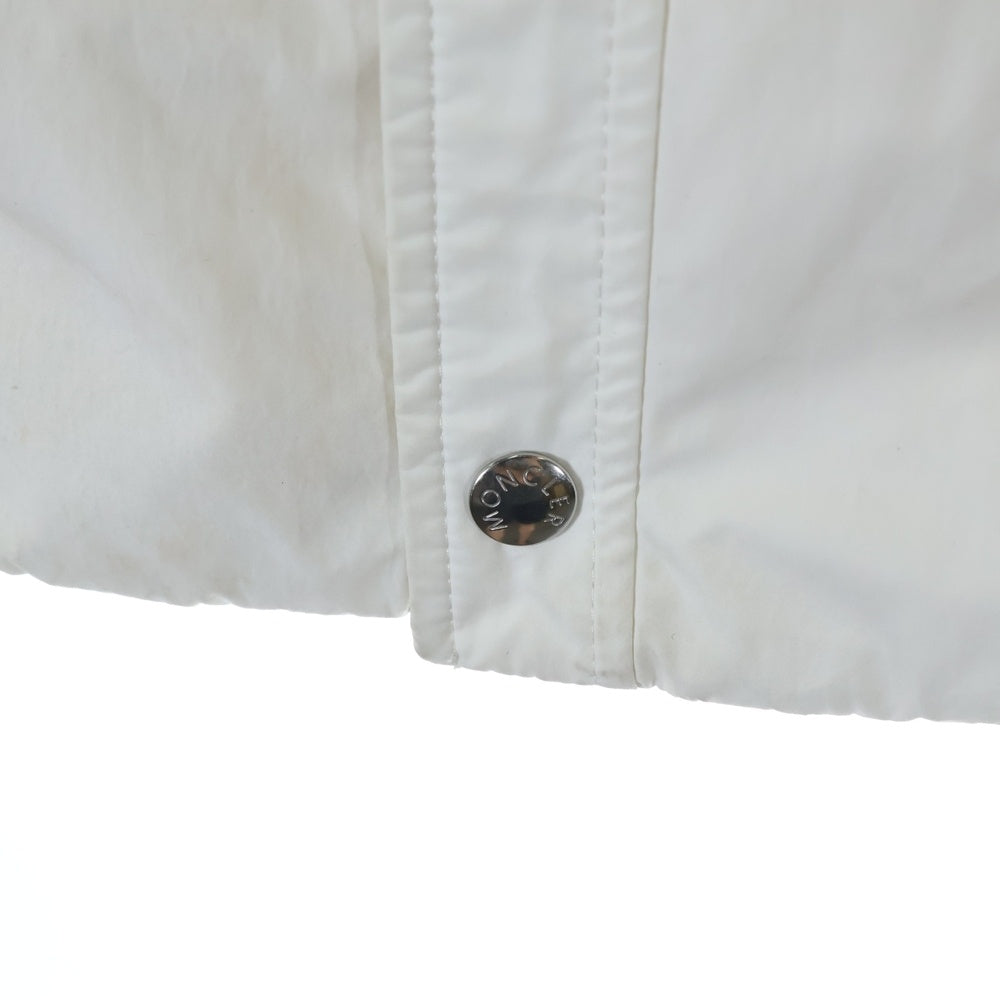 MONCLER(モンクレール) CORREZE ボアフーデッドダウンジャケット ホワイト I20911A00050