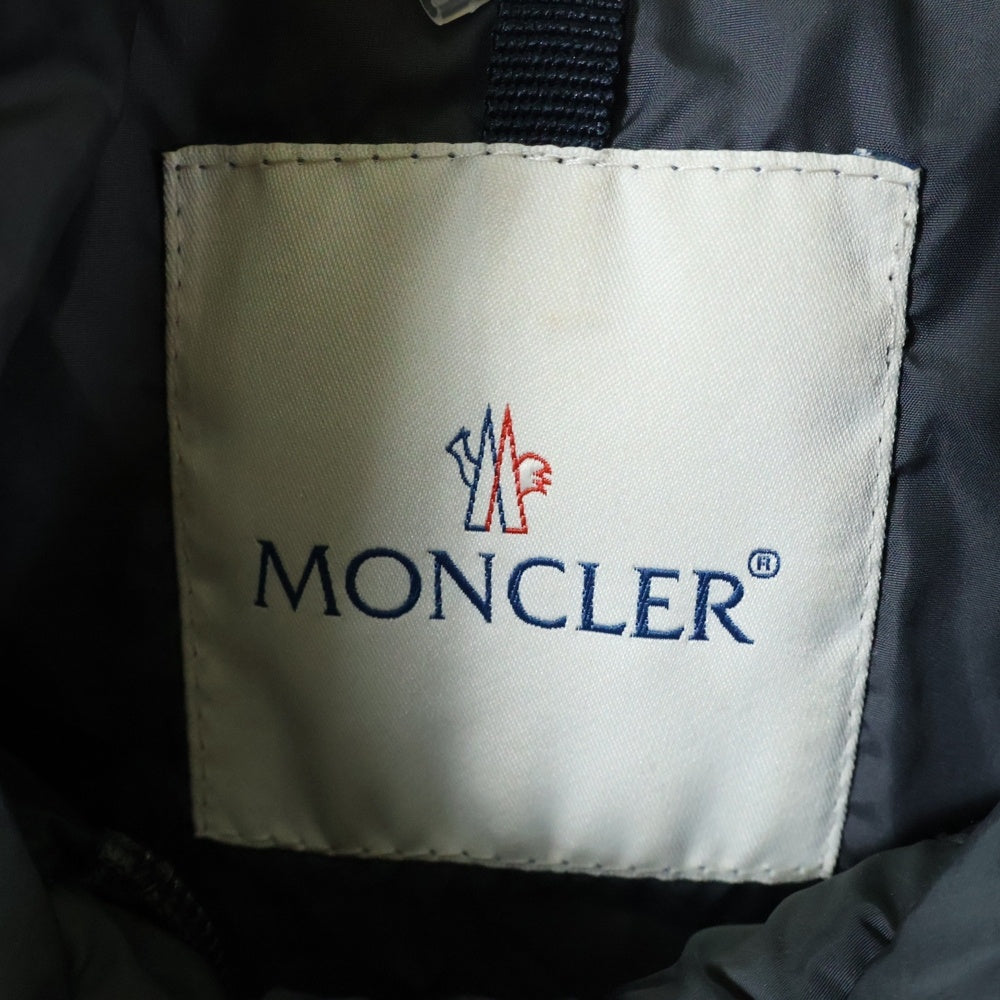 MONCLER(モンクレール) GRACIEUX ネックファーデザイン ジップアップダウンジャケット レディース ブラック 320934630110