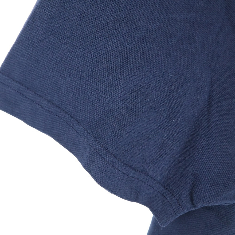 KITH(キス) NY To The Wold S/S TEE 24‐073‐060‐0044-4‐0 バックロゴ クルーネック半袖Tシャツカットソー ネイビー