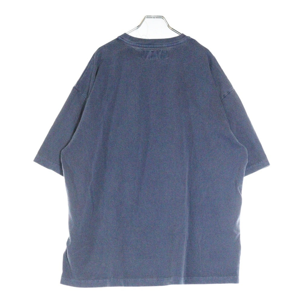 NEIGHBORHOOD(ネイバーフッド) 25AW PIGMENT DYED CREWNECK 252FPNHーCSM07 ピグメントダイ クルーネック半袖Tシャツカットソー ブルー