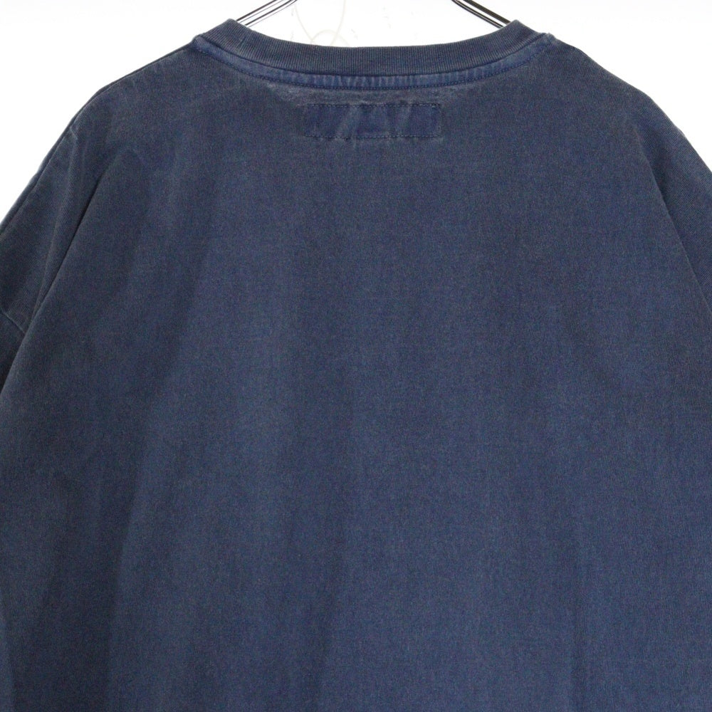 NEIGHBORHOOD(ネイバーフッド) 25AW PIGMENT DYED CREWNECK 252FPNHーCSM07 ピグメントダイ クルーネック半袖Tシャツカットソー ブルー