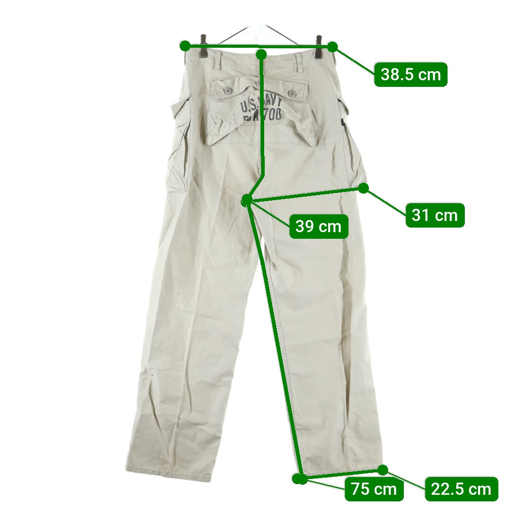 AVIREX(アヴィレックス) Military Cargo Pants 615613 ミリタリー カーゴパンツ ホワイト