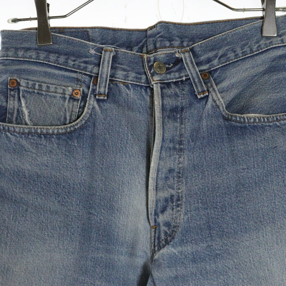 Levi's(リーバイス) VINTAGE 80s 501 Denim Pant ボタン裏524 スモールe 両面タブ デニムパンツ ブルー