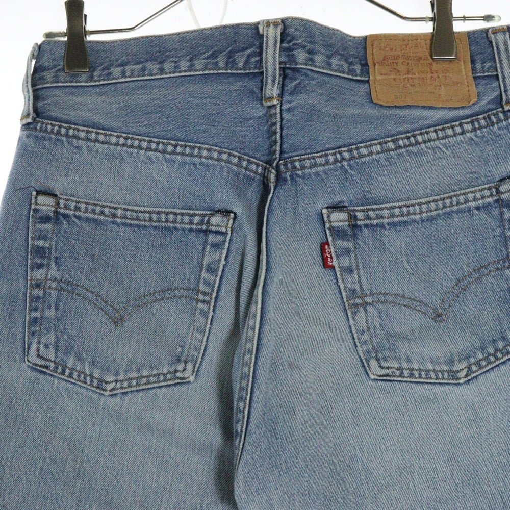 Levi's(リーバイス) VINTAGE 80s 501 Denim Pant ボタン裏524 スモールe 両面タブ デニムパンツ ブルー