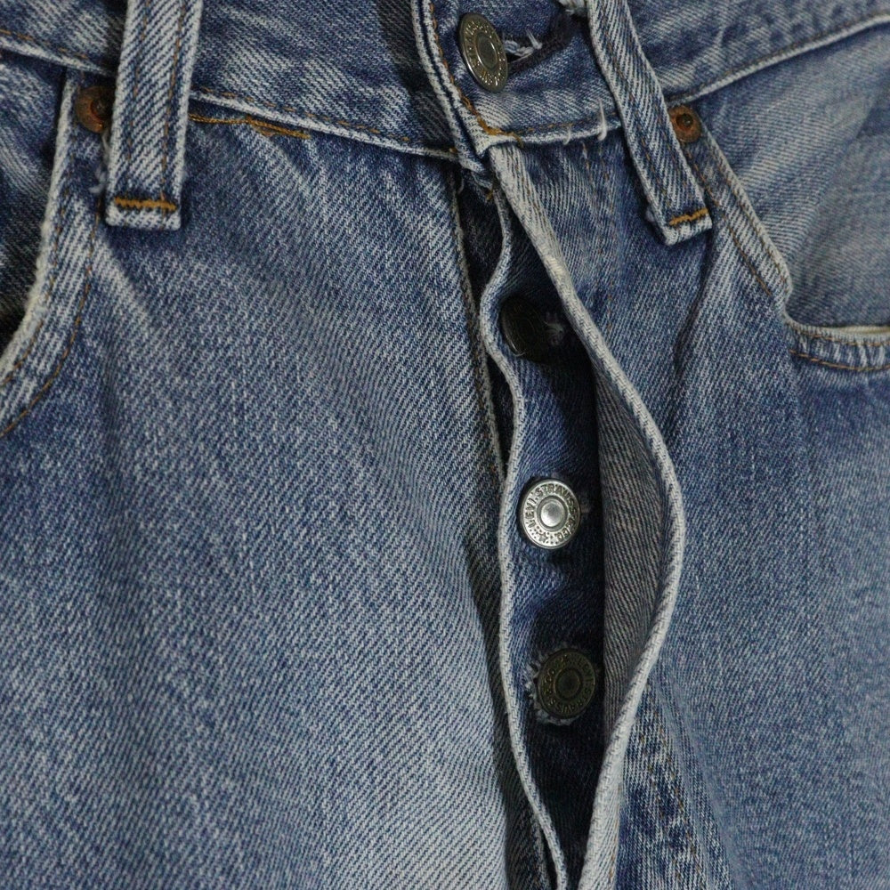 Levi's(リーバイス) VINTAGE 80s 501 Denim Pant ボタン裏524 スモールe 両面タブ デニムパンツ ブルー