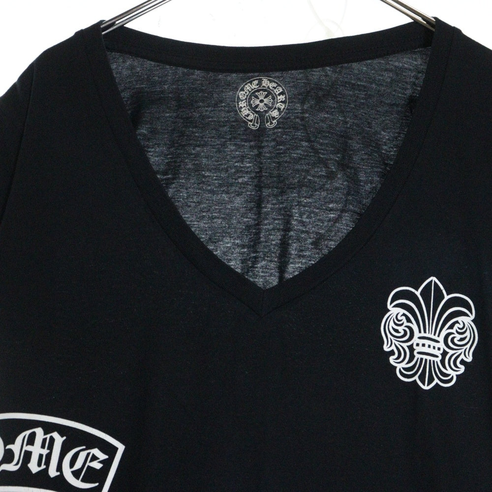 CHROME HEARTS(クロムハーツ) BSフレアプリント半袖カットソー 半袖Tシャツ ブラック