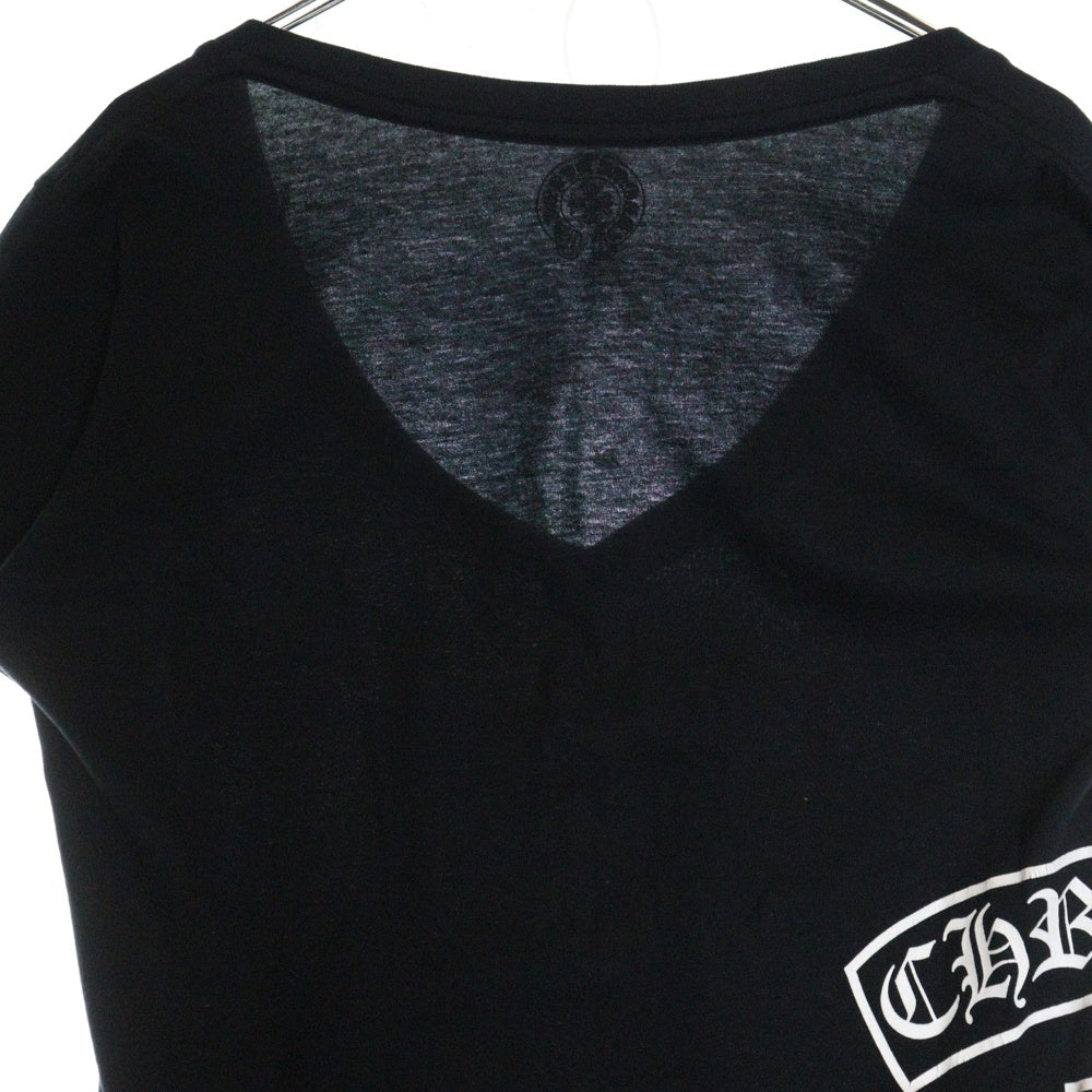 CHROME HEARTS(クロムハーツ) BSフレアプリント半袖カットソー 半袖Tシャツ ブラック