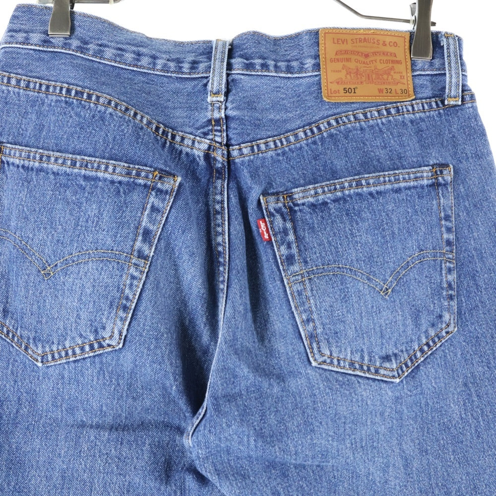 Levi's premium(リーバイスプレミアム) 501 ボタン裏8520 赤耳 スモールe ストレートデニムパンツ ジーンス インディゴ 00501-0114