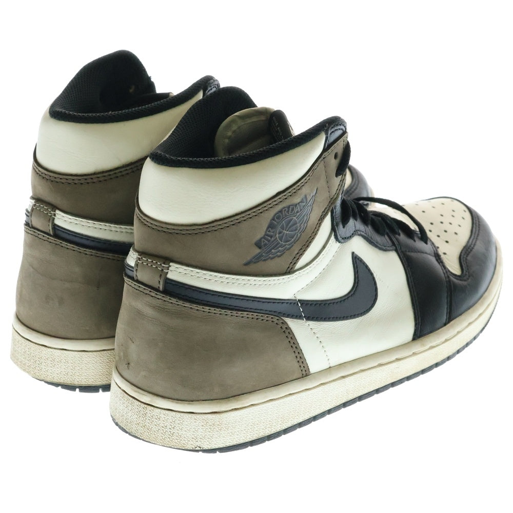 NIKE(ナイキ) AIR JORDAN 1 RETRO HIGH OG DARK MOCHA エアジョーダン1 レトロ ハイカットスニーカー シューズ ダークモカ ブラウン US9.5/27.5cm