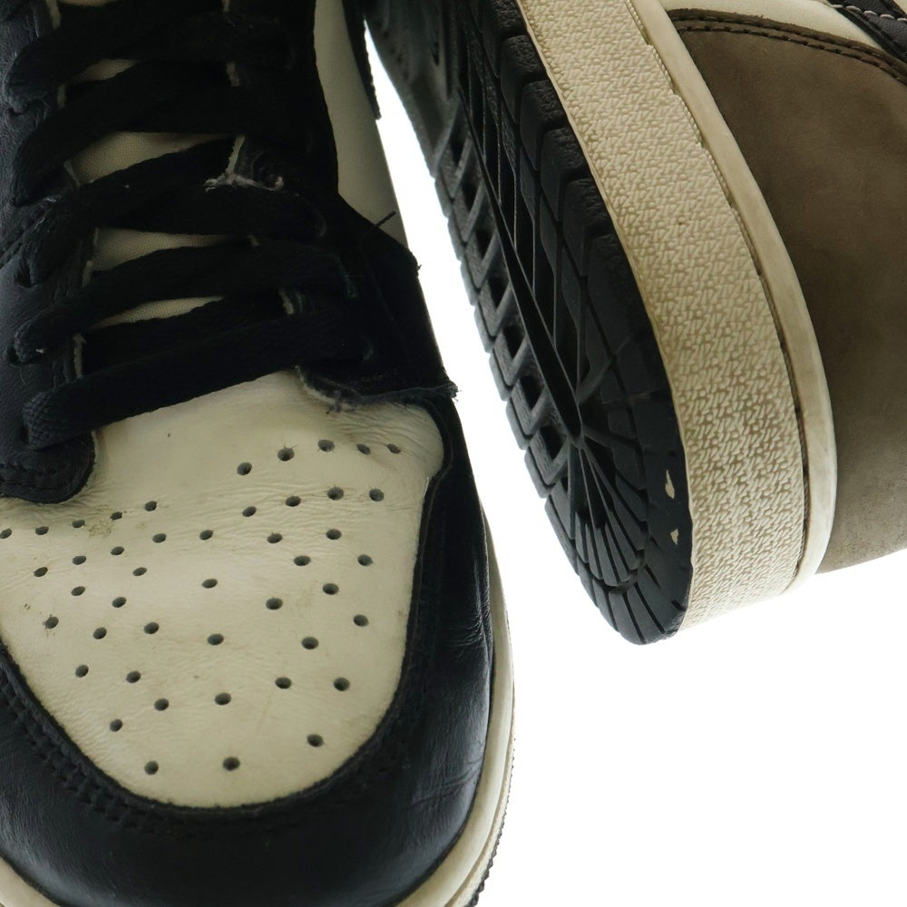 NIKE(ナイキ) AIR JORDAN 1 RETRO HIGH OG DARK MOCHA エアジョーダン1 レトロ ハイカットスニーカー シューズ ダークモカ ブラウン US9.5/27.5cm