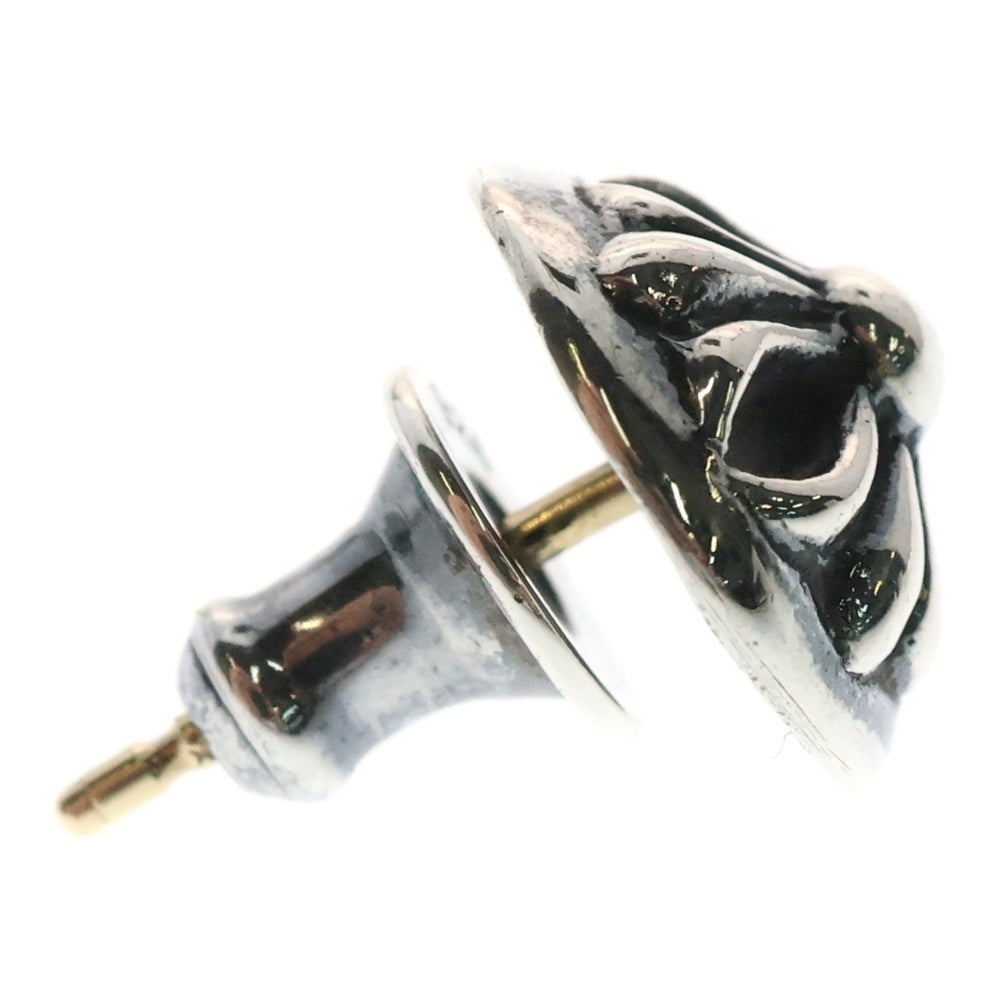 CHROME HEARTS(クロムハーツ) STUD CRSBLL クロスボールスタッドピアス シルバー BCA110