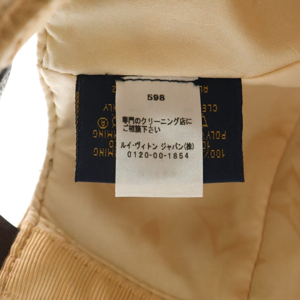 LOUIS VUITTON(ルイヴィトン) モノグラムウールベースボールキャップ 帽子 ブラウン