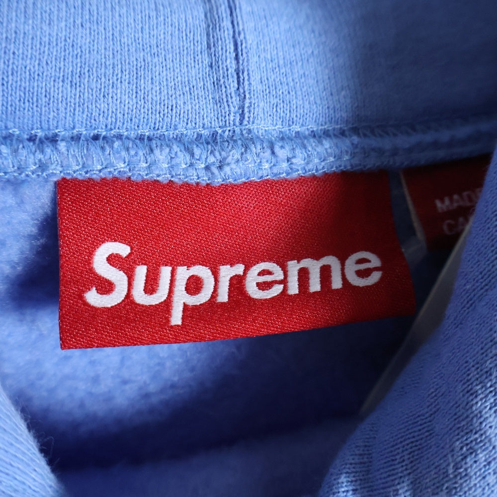 SUPREME(シュプリーム) 25SS Multi S Logo Hooded Sweatshirt フードロゴ刺繍 プルオーバーパーカー ブルー