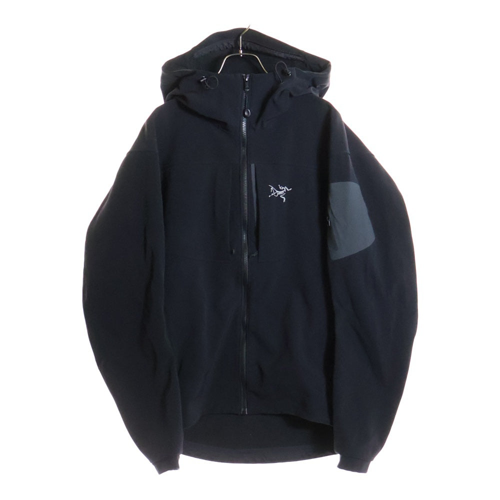 ARC'TERYX(アークテリクス) GAMMA MX HOODY MENS ガンマ フーデッドナイロンジャケット ジップアップフーディ パーカー ブラック 19274