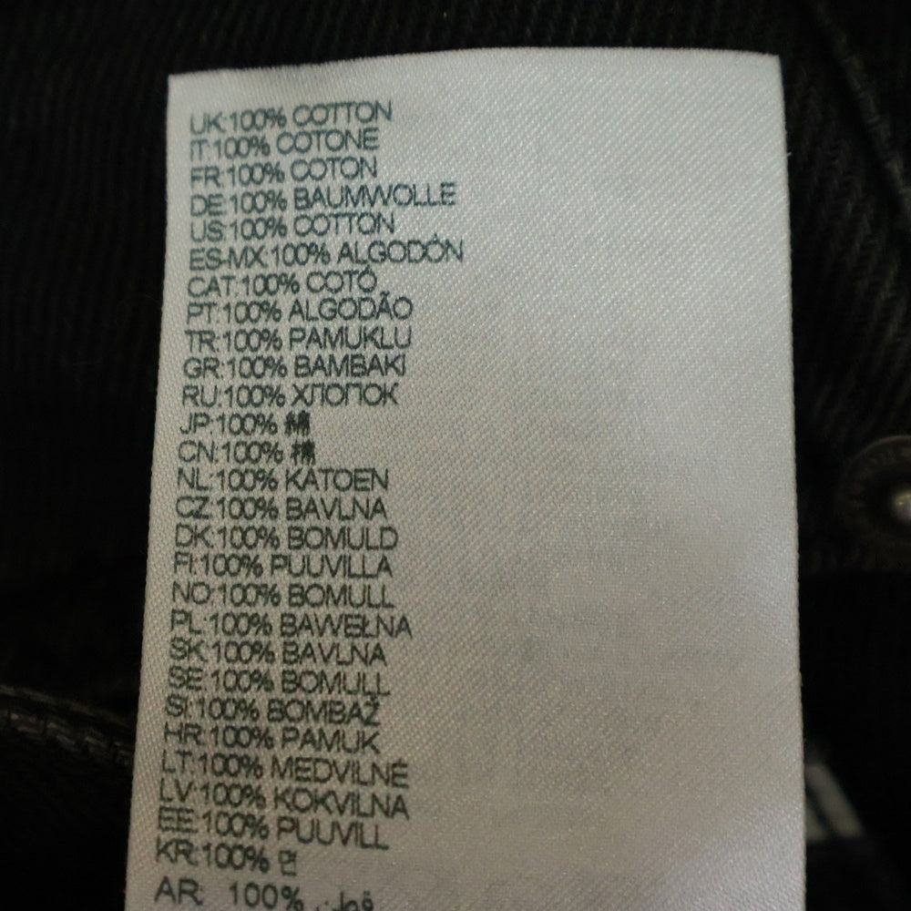 DIESEL INDUSTRY(ディーゼルインダストリー) Relaxed Jeans D-Rise A06371 09J96 ワイドデニムパンツ ジーンズ ブラック