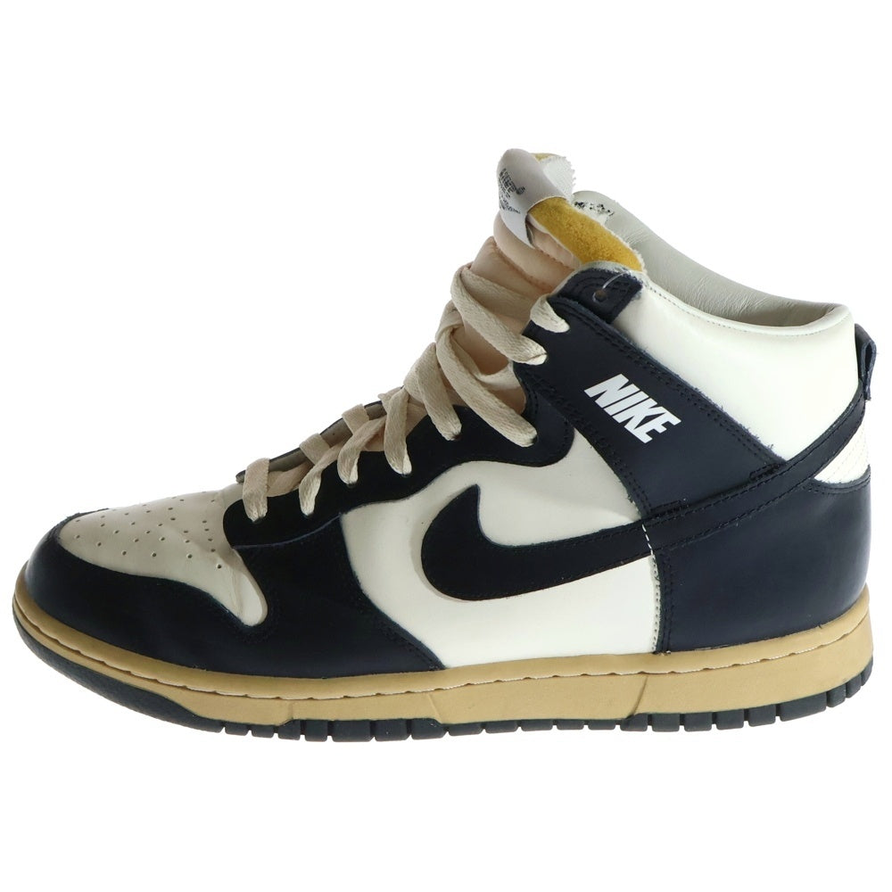 NIKE(ナイキ) WMNS DUNK HIGH Black and Sail DZ4732-133 ウィメンズ ダンク ハイカットスニーカー ブラック/ホワイト US11/28cm