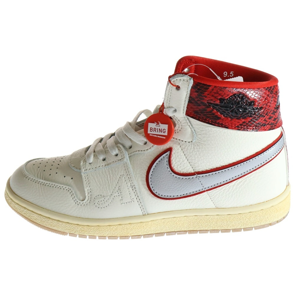 NIKE(ナイキ) ×AWAKE NY JORDAN AIR SHIP PE SP FN8675-100 アウェイク ニューヨーク ジョーダン エアシップ ハイカットスニーカー シューズ ホワイト/レッド US9.5/27.5cm