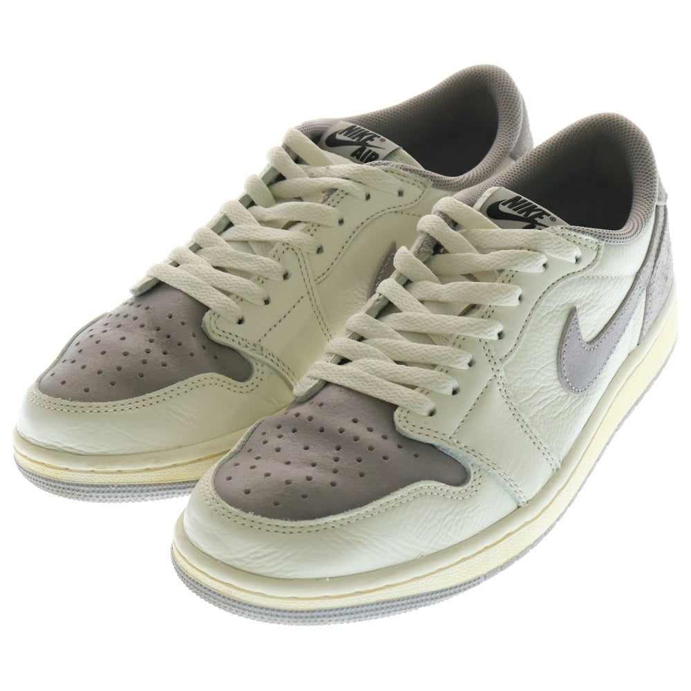 NIKE(ナイキ) AIR JORDAN 1 RETRO LOW OG Atmosphere Grey CZ0790-101 エアジョーダン1 レトロ ローカットスニーカー グレー US9.5/27.5cm