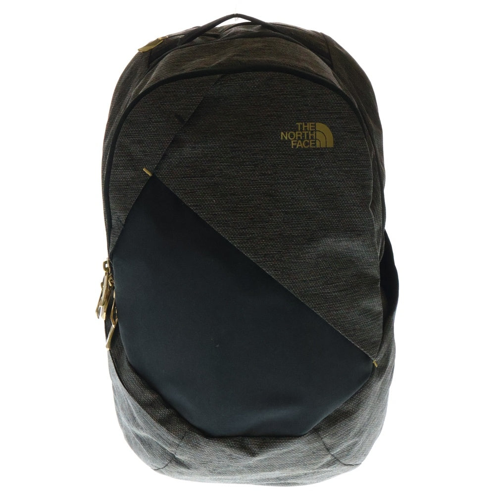 THE NORTH FACE(ザノースフェイス) Isabella Backpack NF0A2RD8 イザベラ ロゴ バックパック リュック グレー/ゴールド