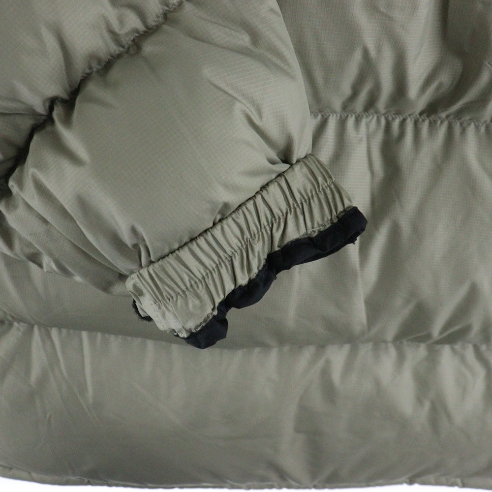 THE NORTH FACE(ザノースフェイス) 24AW Nuptse Hoodie ND92331 ヌプシ フーデット ジップアップ ダウンジャケット グレー/ブラック