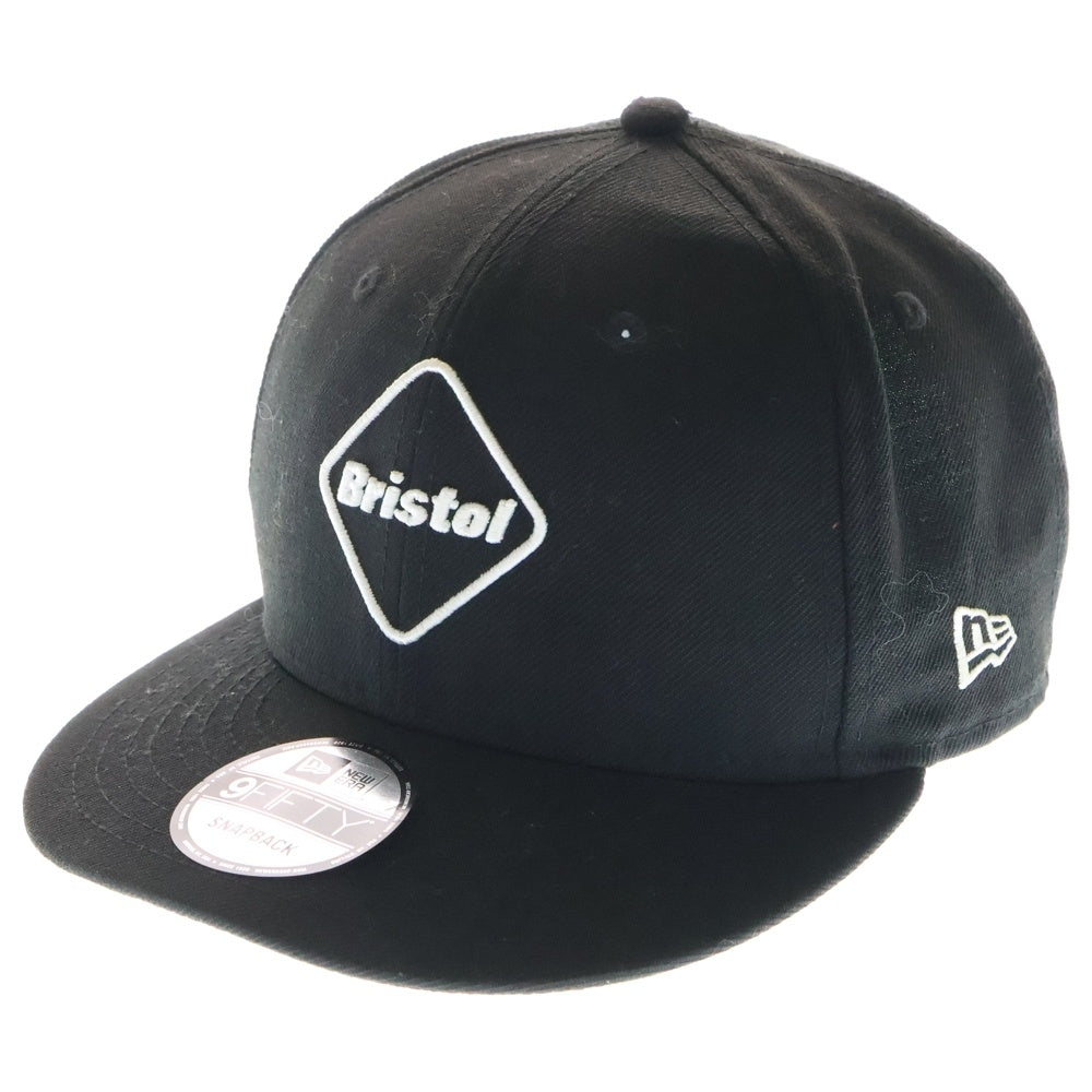 F.C.R.B./F.C.Real Bristol/FCRB(エフシーアールビー/エフシーレアルブリストル) 24SS ×New Era 9FIFTY LOW PROFILE CAP FCRB-240098 ×ニューエラ ロゴ ベースボールキャップ 帽子 ブラック