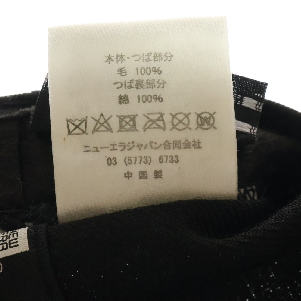 F.C.R.B./F.C.Real Bristol/FCRB(エフシーアールビー/エフシーレアルブリストル) 24SS ×New Era 9FIFTY LOW PROFILE CAP FCRB-240098 ×ニューエラ ロゴ ベースボールキャップ 帽子 ブラック