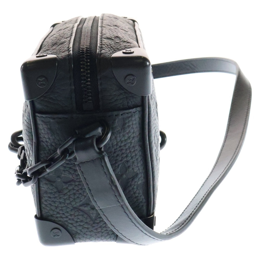 LOUIS VUITTON(ルイヴィトン) ミニ ソフトトランク モノグラムトリヨン ノワール ショルダーバッグ M55702