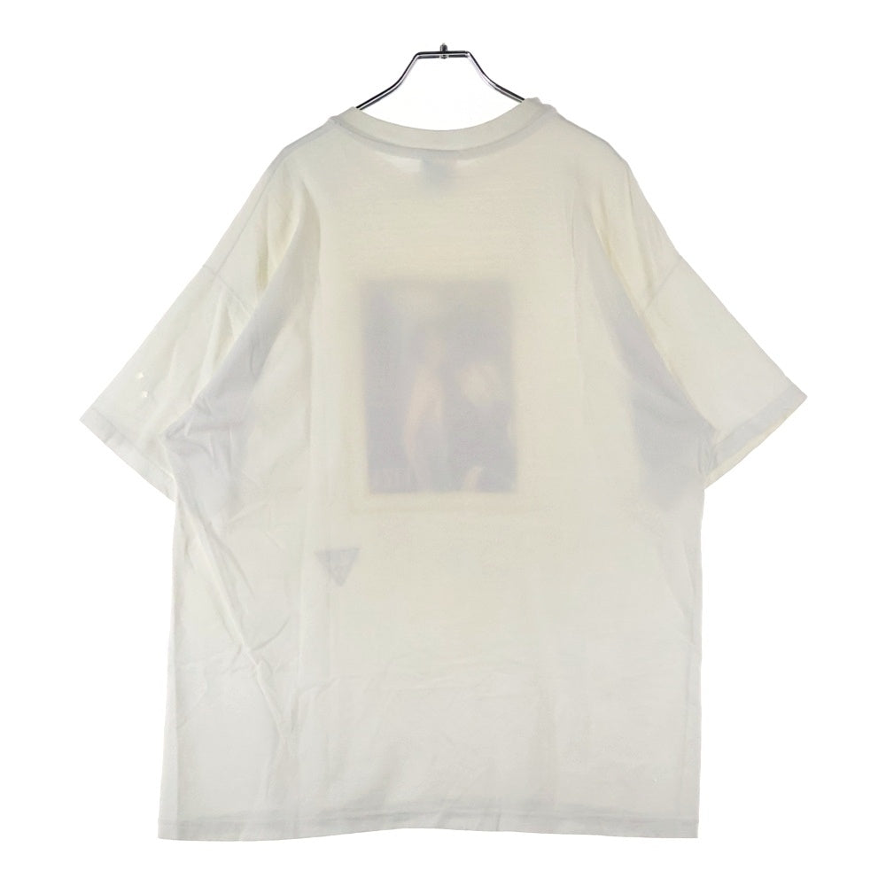 VINTAGE(ヴィンテージ) 90s GUESS LIZA THE THALIANS 1994 HANESタグ ゲス リザ クルーネック半袖カットソー ホワイト