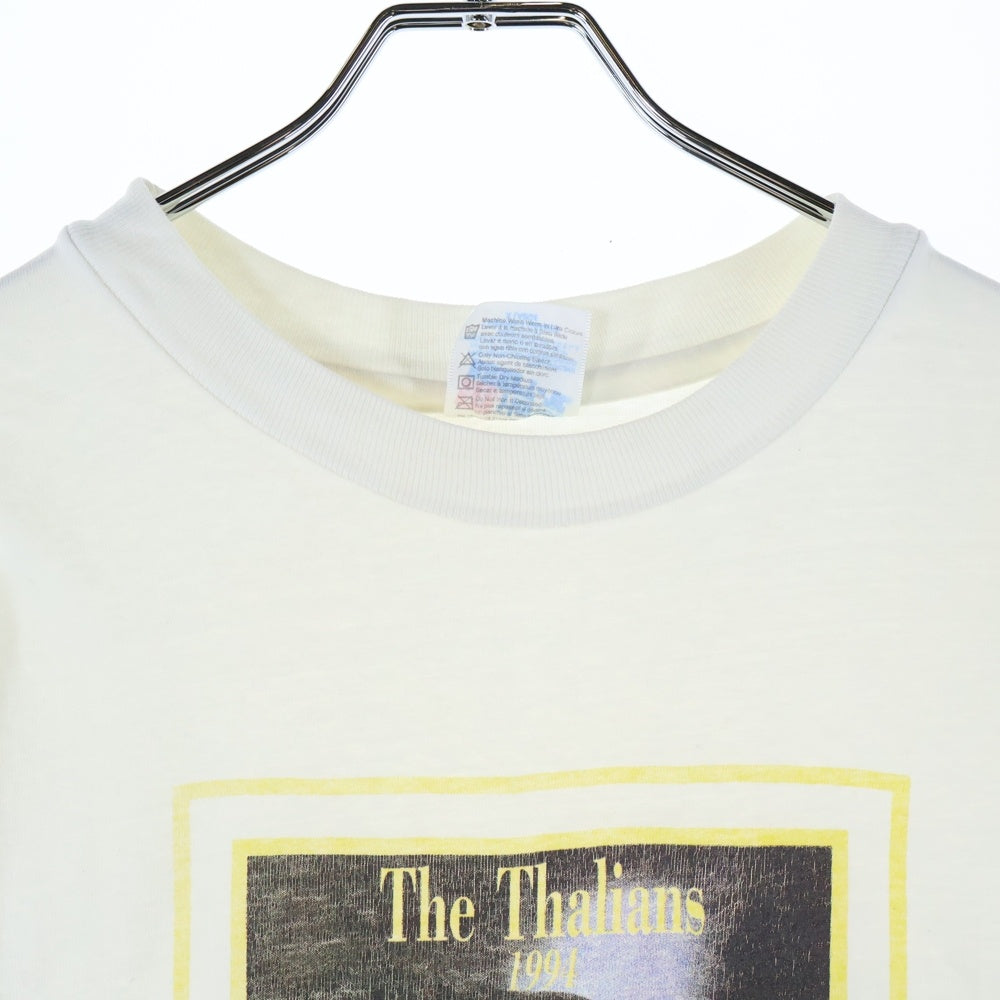 VINTAGE(ヴィンテージ) 90s GUESS LIZA THE THALIANS 1994 HANESタグ ゲス リザ クルーネック半袖カットソー ホワイト