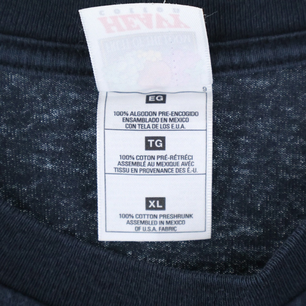 VINTAGE(ヴィンテージ) 00s FROM FIRST LAST F.F.T.L CONCERT T-SHIRT FRUIT OF THE LOOMタグ フロムファースト トゥラスト クルーネック半袖カットソー ブラック