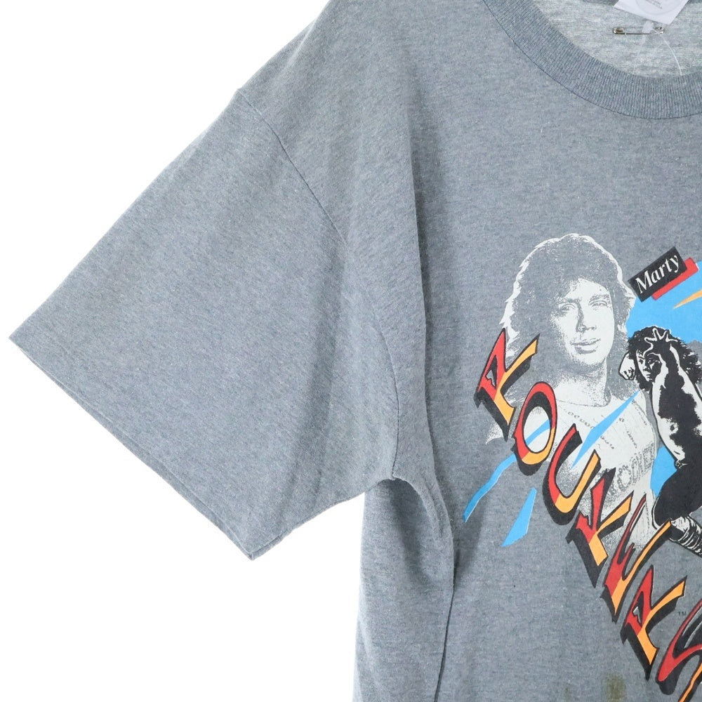 VINTAGE(ヴィンテージ) 90s WWF THE ROCKERS GRAND ILLUSIONタグ ザロッカーズ クルーネック半袖カットソー グレー