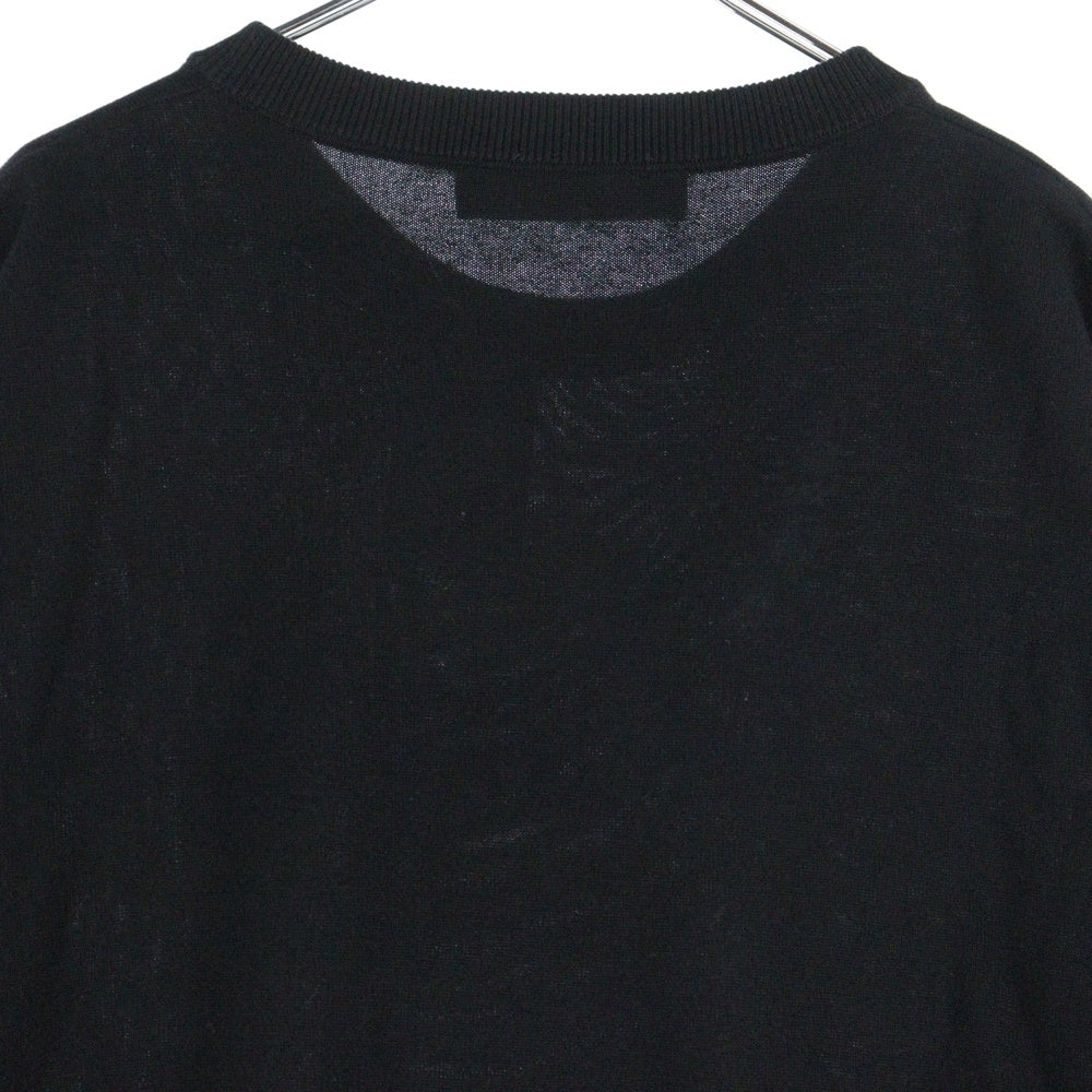 LOUIS VUITTON(ルイヴィトン) 25AW Monogram Gradient Embellished Short-Sleeved Crewneck モノグラム グラデーション ラインストーン クルーネック半袖ニット セーター RM252MV AUR HTN03W