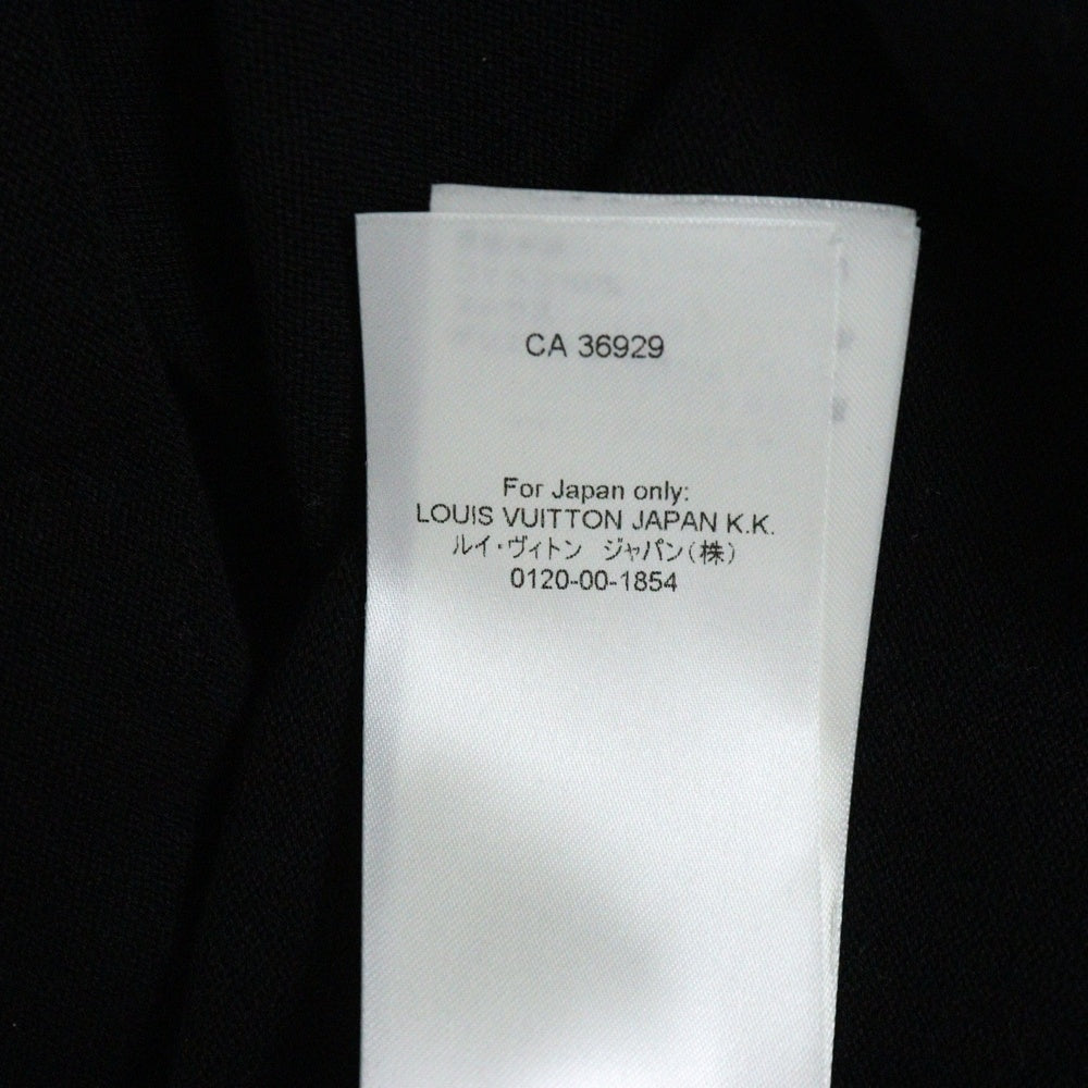 LOUIS VUITTON(ルイヴィトン) 25AW Monogram Gradient Embellished Short-Sleeved Crewneck モノグラム グラデーション ラインストーン クルーネック半袖ニット セーター RM252MV AUR HTN03W