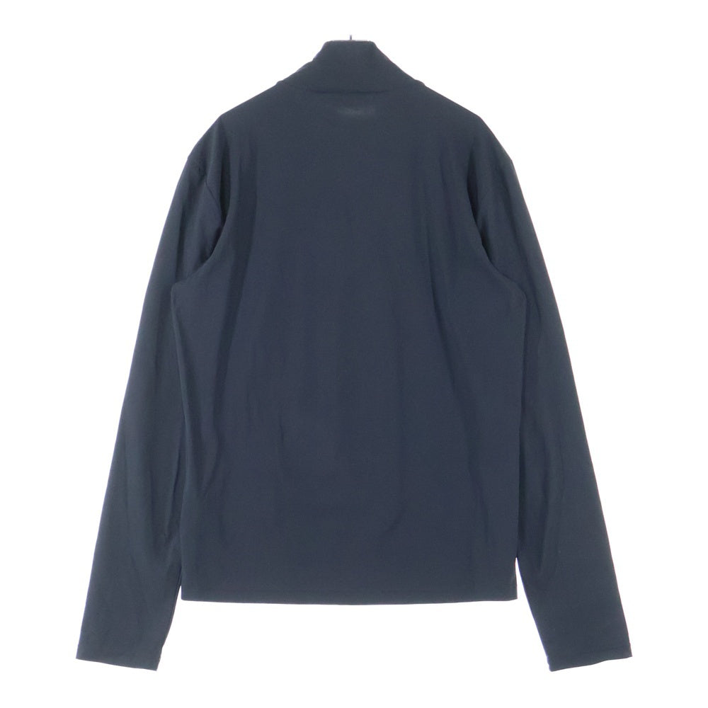 PRADA(プラダ) トライアングルロゴ ハイネック長袖カットソー ロングスリーブ ブラック UJL188 S222 10Q0