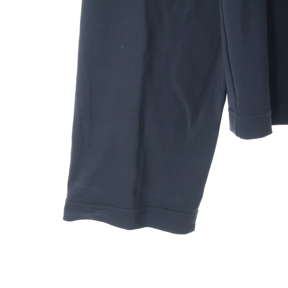 PRADA(プラダ) トライアングルロゴ ハイネック長袖カットソー ロングスリーブ ブラック UJL188 S222 10Q0